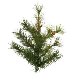 Vickerman Mixed Country Pine 9 Artificial Christmas Tree with Clear