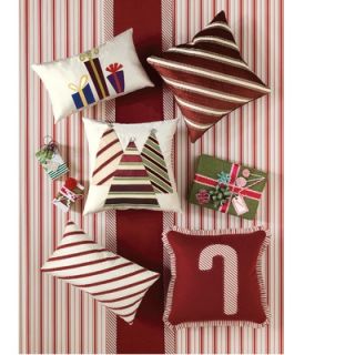  Accents Candy Cane Peppermint Candy Decorative Pillow   ATE 220
