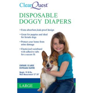 ClearQuest Reusable Pet Puppy Pad in White