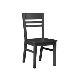 TMS Virginia Crossback Dining Chair in Black (Set of 2)   11718BLK