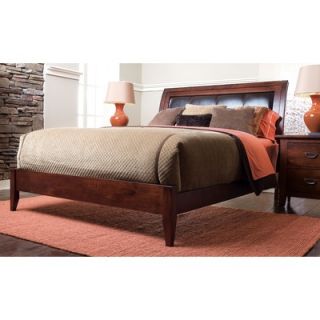 Kincaid Stonewater Panel Leather Bed   Stonewater Leather Bed Series
