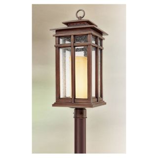 Cottage Grove Fluorescent Energy Star Post Lantern in Cottage Bronze