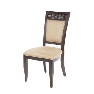  Furniture Ashland Weave Style Side Chair With Microfiber   236 23S