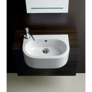 Area Boutique Form Bathroom Sink in White