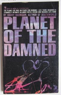 Planet of The Damned Harry Harrison 1st Bantam PB 1962