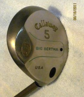 Ladies Golf Club Callaway Big Bertha S2H2 5 Fairway Metal Wood