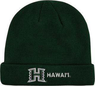 Hawaii Warriors Green Under Armour Cuffed Beanie Knit Hat