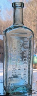 RARE Salem Mass Bitters Old Dr Goodhues Root Herb Bitters