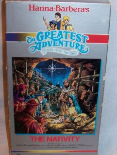   Barberas The Nativity VHS With Voices Helen Hunt & Gregory Harrison