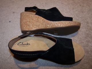 Clarks Womens Artisan by Harwich Keel Wedge Sandal Size 7.5
