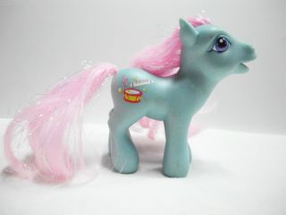 My Little Pony Piccolo Action Figure Hasbro Toy Horse G3 Glitter Pony