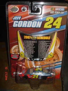 Jeff Gordon 24 Dupont 1 64 07 Nextel Cup Schedule Hood