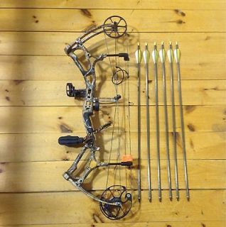  Bow Package 60 70# comes with Sight Rest Stabilizer Peep Loop Arrows