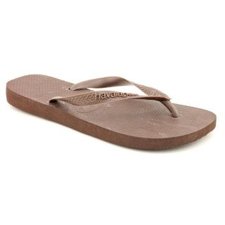Havaianas Top Mens Size 7 Brown Open Toe Synthetic Flip Flops Sandals