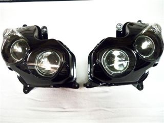 2006 2011 Kawasaki ZX14R Complete Headlight Assembly