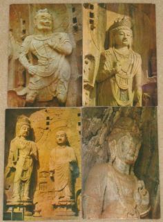 Longmen Grottoes Temple Buddha China Unused Unsent Uncirculated