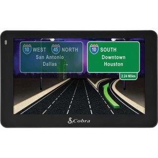 Cobra 5550PRO 5 Widescreen Truck GPS Navigation for Professional