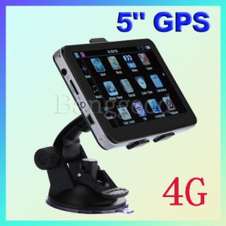 Car GPS Navigation System 4GB 64MB RAM WinCE 6 0 FM MP4 Holder with
