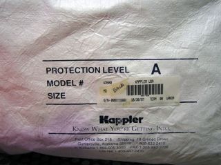 Kappler Responder Plus Haz Mat Suit Protection Level A Hazmat 43580