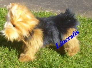 Yorkshire Terrier Puppy Plush Soft Toy by Hansa