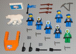 LEGO Minifigures 7 Arctic Adventure People Guys Army Bear Lego