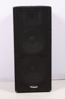 Harbinger HX152 Dual 15 2 Way Speaker Cabinet 886830196577