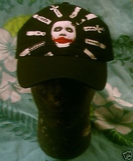 Heath Ledger Batman Joker Baseball Cap Hat New