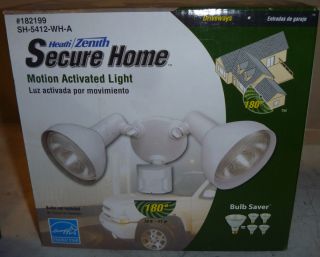 Heath Zenith Secure Home Motion Activated Light Floodlight PAR38