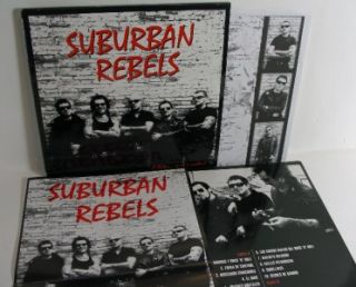Suburban Rebels LP Promo Poster Punk Hardcore Oi Spain