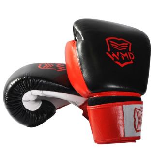 18oz Real Leather Boxing Punching Bag Training Gloves