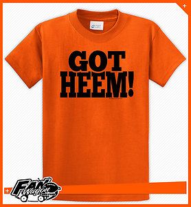 Got HEEM Brian Wilson Strikeout T Shirt Orange SF San Francisco Giants