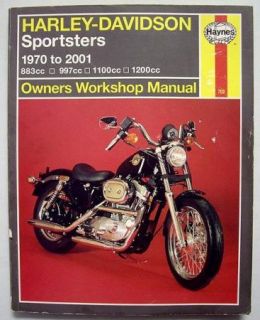 Harley Davidson Sportsters 1970 2001 Owners Workshop Manual Haynes 702