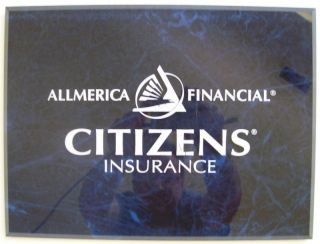 Citizens Insurance Allmerica Financial Hanover Plaque