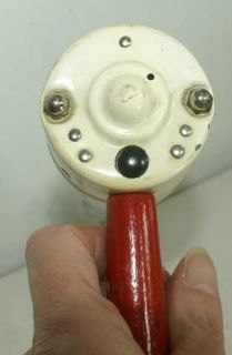 Vintage 30s Heinze Champion Electric Mixer Model G47 Red Wooden Handle