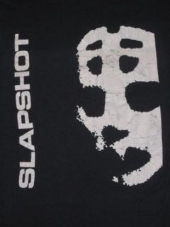 Vtg Slapshot 80s T Shirt Boston Hardcore sXe DYS SSD OG