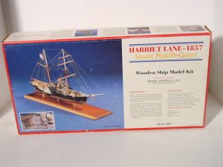 Model Shipways Inc Harriet Lane 1857 Steam Paddle Cutter Model Kit
