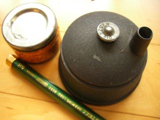 Vintage Cast Iron Dietzgen Drafting Mechanical Pencil Sharpener plus