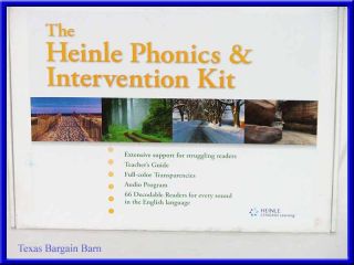 This is a pre owned Heinle Phonics Set, but it was not used and is in