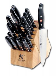 zwilling j a henckels twin signature 19 piece knife block set kitchen