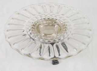 Revolving Silverplate Cake Stand Vintage Rogers