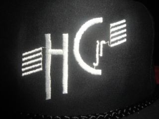 Harry Connick Jr HGJ Tour Hat Cap Vtg New Snapback Embroidered Black