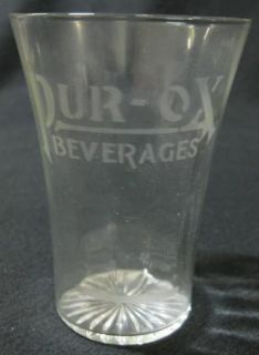 Vintage PUR Ox Beverages Glass