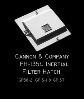 HO Cannon 1354 Inertials Filter Hatches