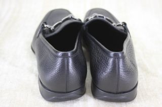 Salvatore Ferragamo Mens Gregory Leather Gancini Bit Loafers Size 11 5