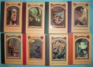  Hardcovers LEMONY SNICKET A Series of Unfortunate Events Books AR LOT