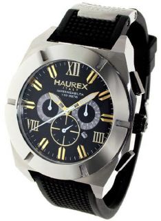 Haurex Italy Challenger Chronograph Mens Watch 9A305UNY