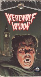 Werewolf of London Henry Hull High Quality Original Owner VHS