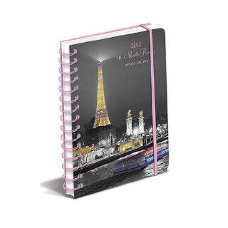 (7x9) Paris Glitz   2013 Poly Agenda Calendar Home