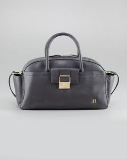Olivia Harris Zip Pocket Front Shopper Tote Bag   