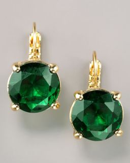 kate spade new york Solitaire Earrings, Green   